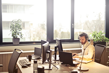 Bureau et délégation d'achat